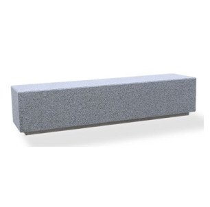 Banquette Kube béton