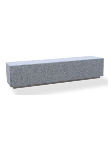 Banquette Kube béton
