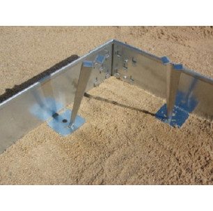 Volige acier galvanisé HT 200 ep 4 mm longueur 2000