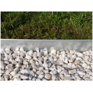 Volige plane acier galvanisé HT 150 mm ép 2 mm