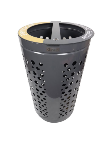 Corbeille TWIN-TWIN Bulles 2 X 60 litres 