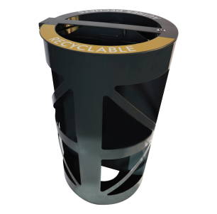 Corbeille TWIN-TWIN basque 2 X 60 litres 