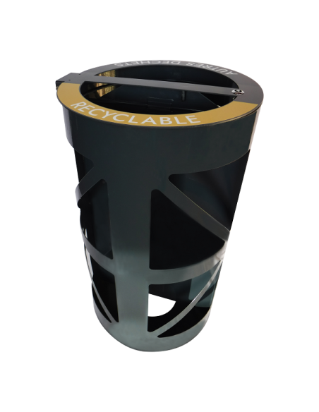 Corbeille TWIN-TWIN basque 2 X 60 litres 