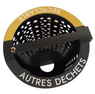 Corbeille TWIN-TWIN Bulles 2 X 60 litres  2