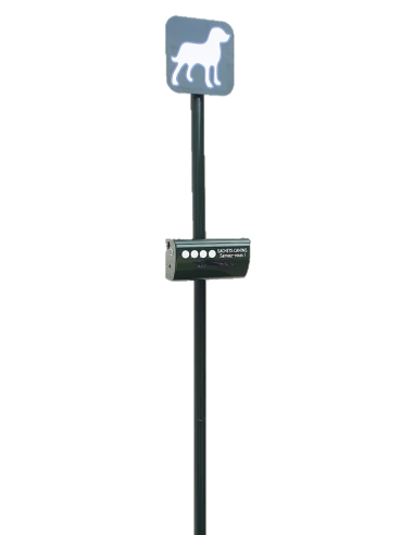 Borne rouleau simple