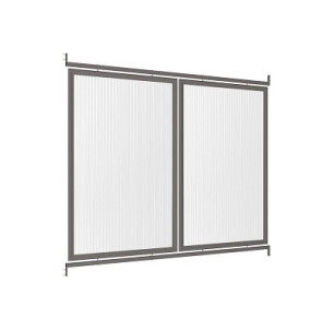 Bardage de fond pour abri voûte compléme