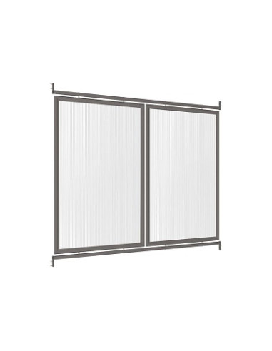 Bardage de fond pour abri voûte compléme