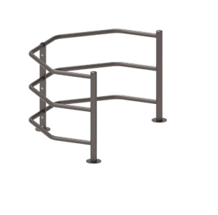 Barrière sélective fixe peinte