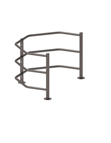 Barrière sélective fixe peinte