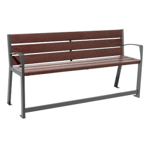 Banc Silaos Senior plastique recyclé