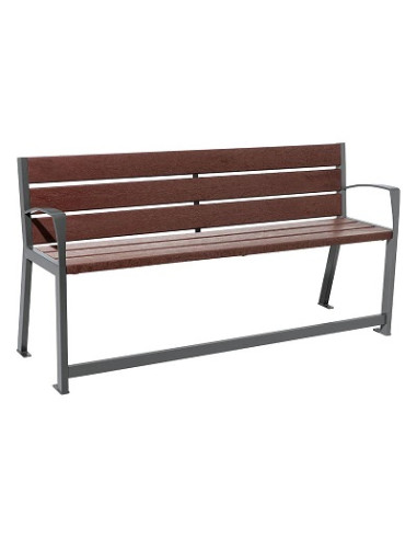 Banc Silaos Senior plastique recyclé