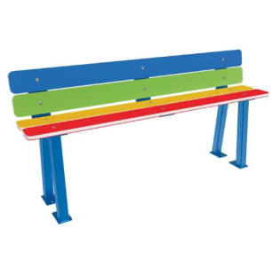 Banc Arc en ciel junior primaire