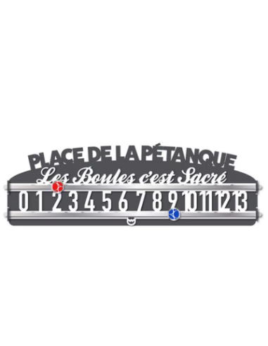 Compteur Slide bicolore Pétanque