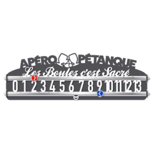 Compteur Slide bicolore Pétanque 2