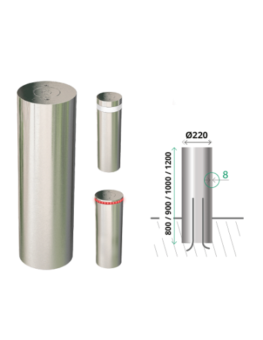 Borne lumineuse Fija ø220