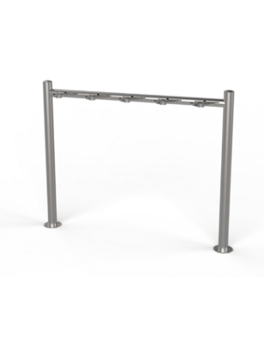 Support trottinette Inox - Sur platine