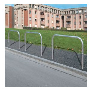 Arceau diametre 60 simple longueur 1000 mm galvanise fabrication francaise spl procity protection trottoir pietons 2