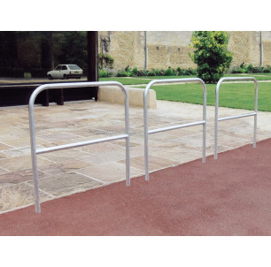 Arceau diametre 60 simple longueur 1000 mm galvanise fabrication francaise spl procity protection trottoir pietons 2