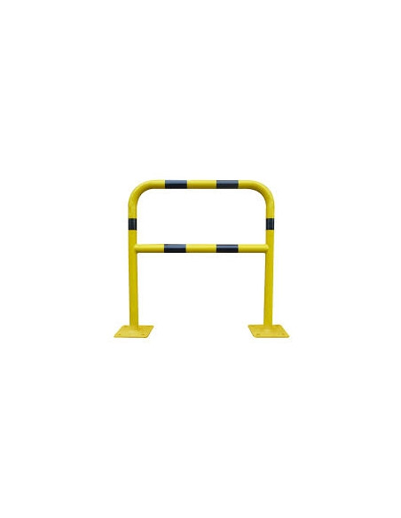 arceau renforce sur platine industrie acier jaune et noir protection batiment machine mur spl procity fabrication francaise