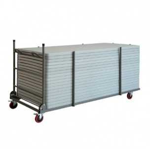 Chariot trolley pour tables