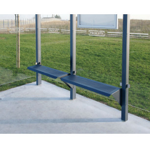 banquette abri bus conviviale intégrée fabrication francaise procity 2