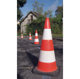 Cône signalisation Ht 500 mm 2