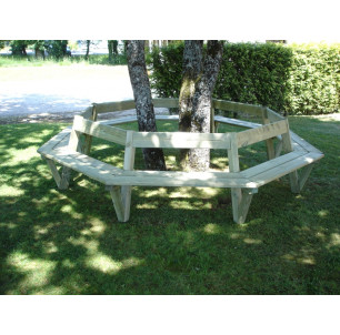 banc entourage arbre bois pin fabrication francaise loisirs amenagement sodifrex le capucin soleil 2