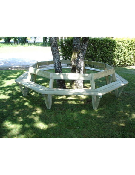 Banc entourage d`arbre