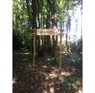 Panneau d'arrivée 2