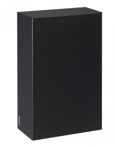 Poubelle murale verrouillable: capacité 24 l, h x Ø 370 x 295 mm