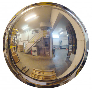 Miroir hémispérique 1/2 sphère