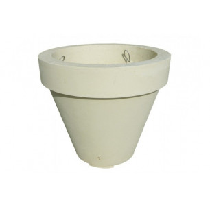 Jardinière Vase ocre sablé