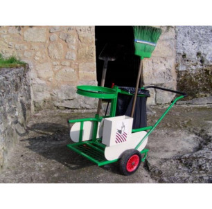 Chariot CANTONNIER sac double 2