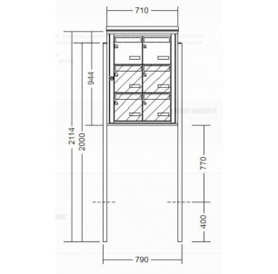 Boîte aux lettres 6 volumes... 2