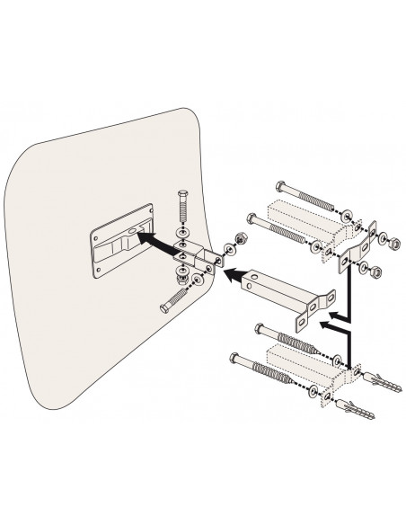 Miroir surveillance 600 x 400