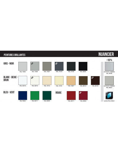 Decayeux 3015822214402 Boîte Aux Lettres Demi-profondeur LOFT INOX, Gris