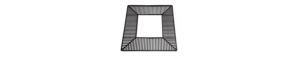 Grille d'arbre acier Grille d'arbre acier