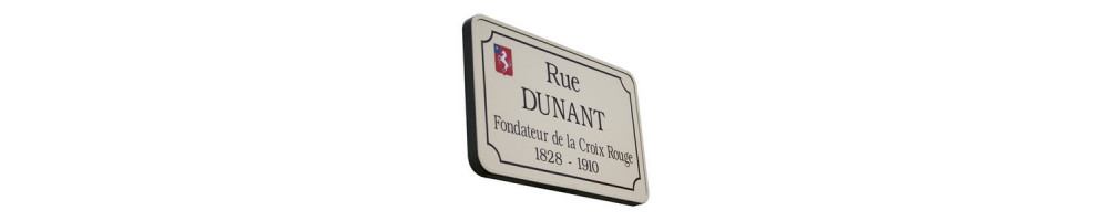 Signalétique de rue Signalétique de rue