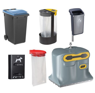 Déchets et Tri sélectif d'extérieur