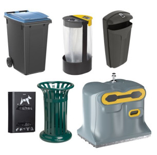 Déchets et Corbeilles de rue