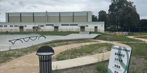 Un aménagement complet au skatepark de Moirans !